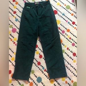 Green Corduroy Empire Jeans